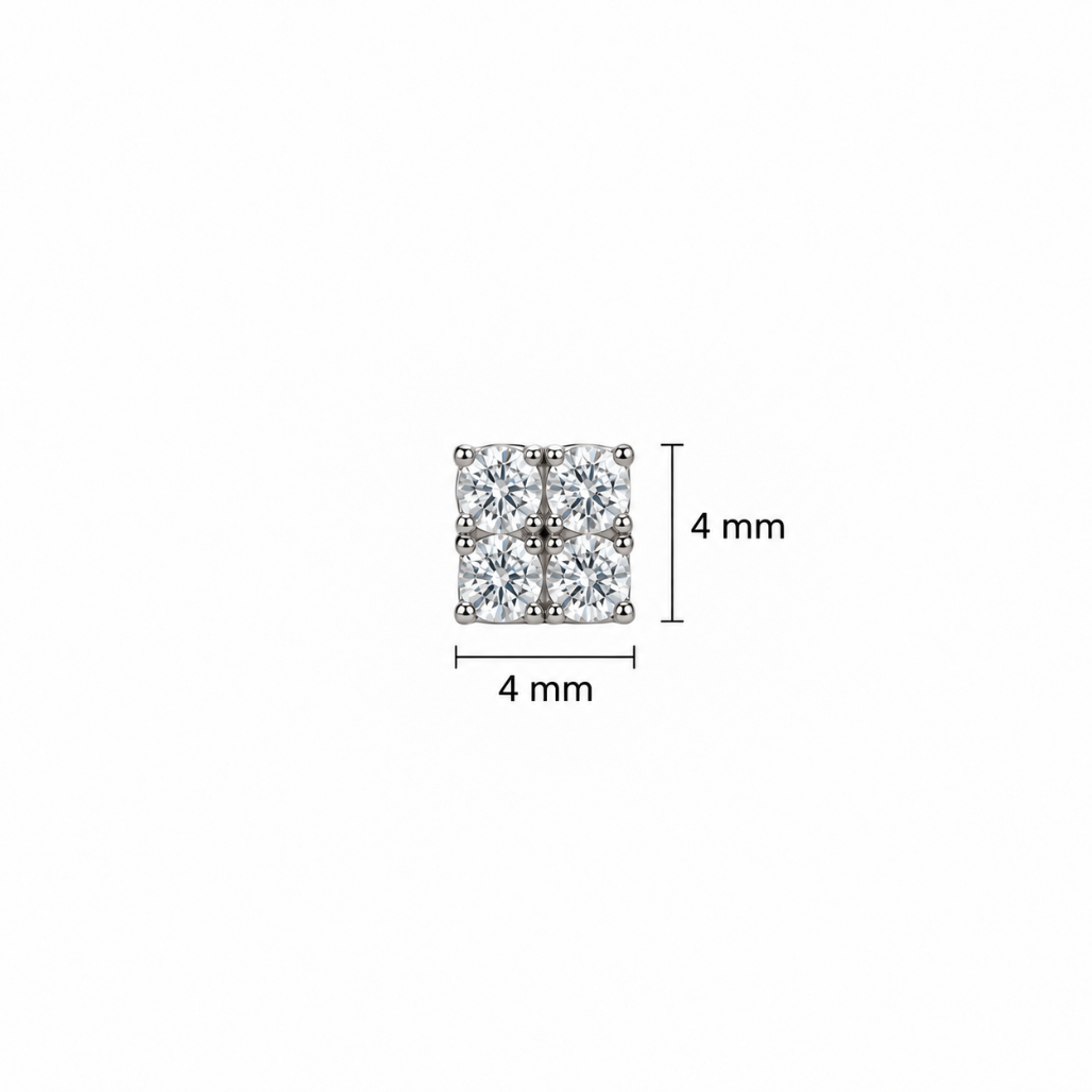 Pavé-Ohrstecker CELÉSTE