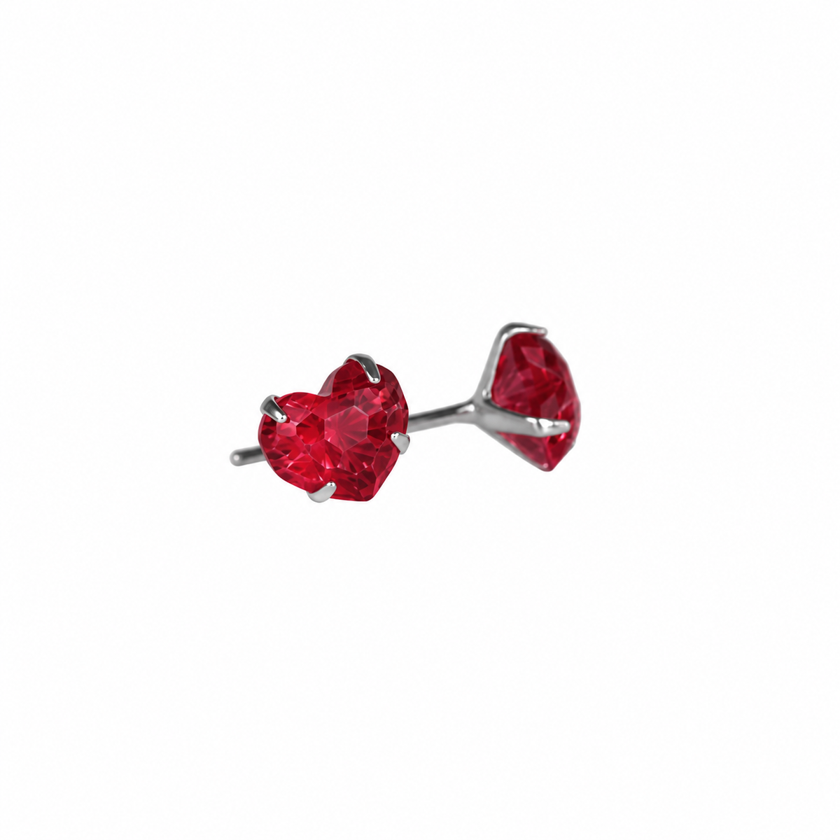 Herz-Ohrstecker AMÉLIS