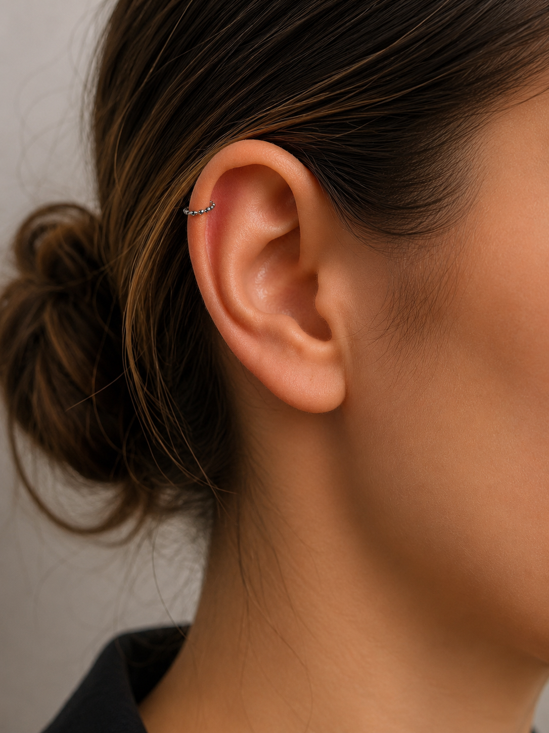 Filigrane Mini-Creolen aus 925 Sterling Silber