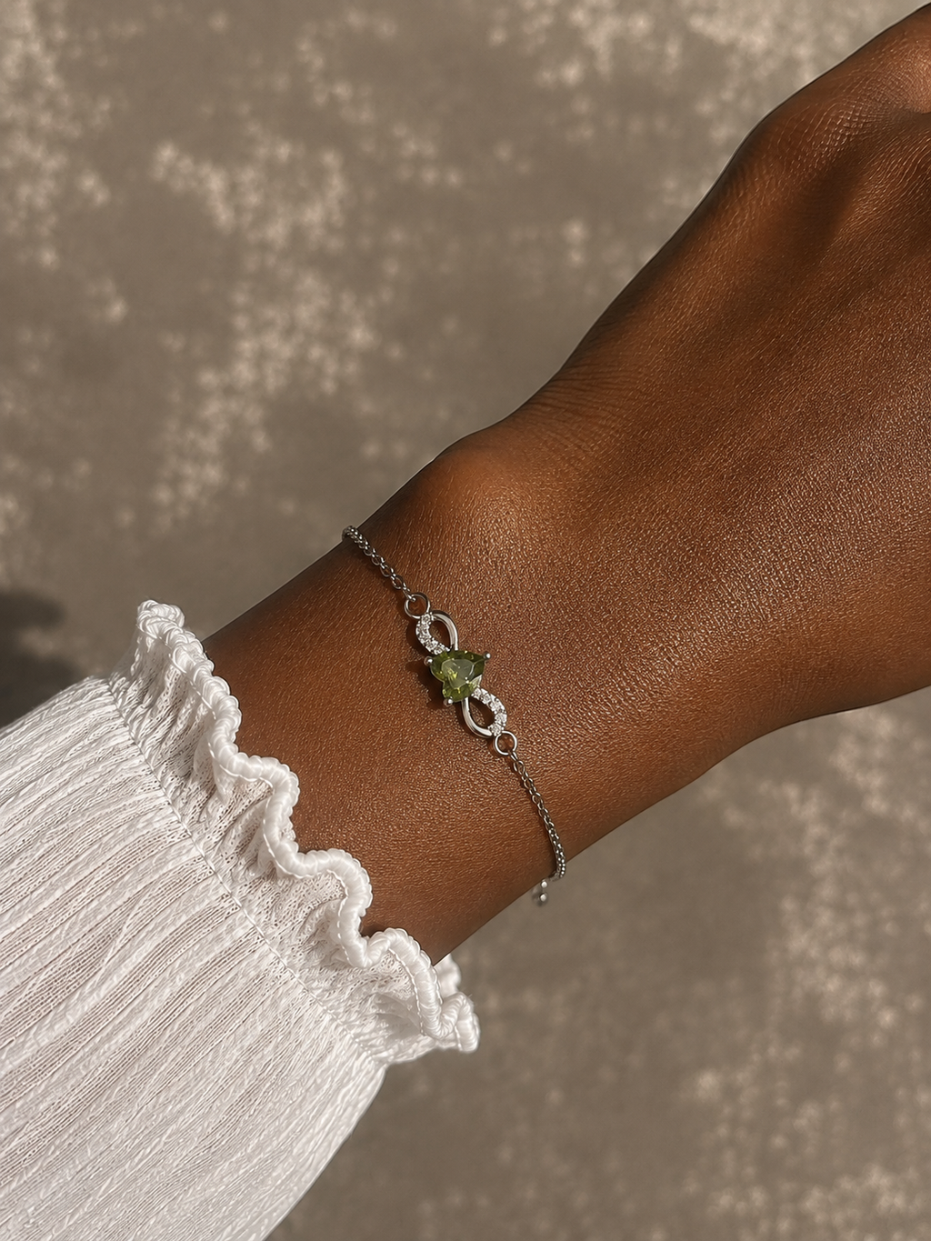 Herz Armband aus 925 Sterling Silber
