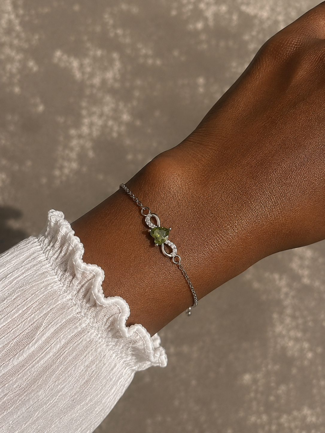 Herz Armband aus 925 Sterling Silber