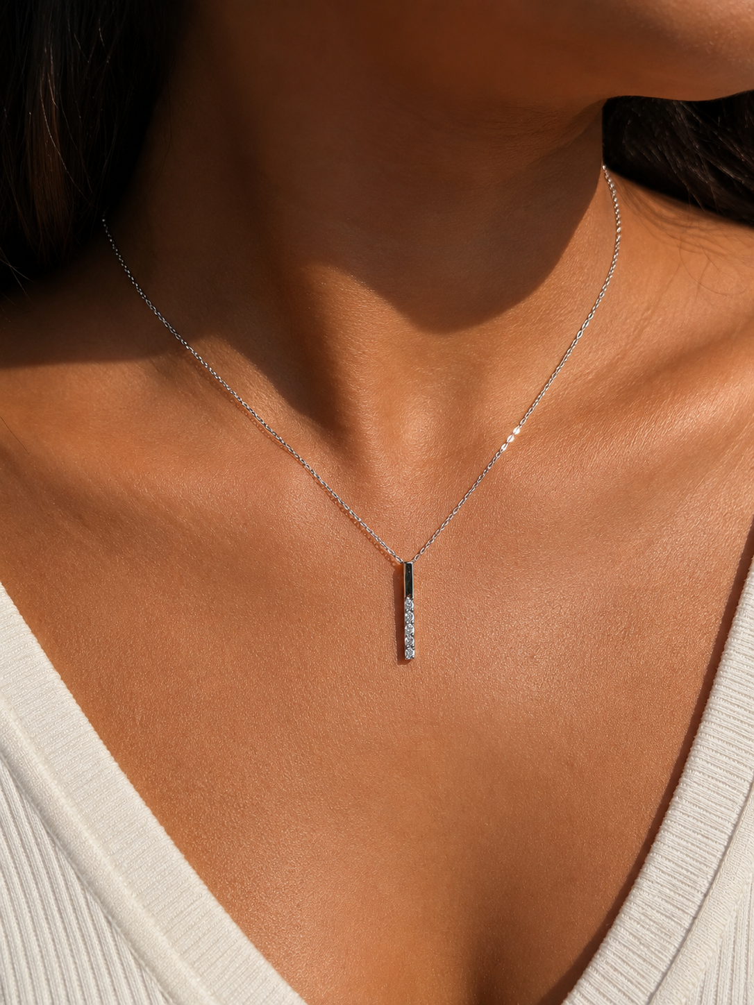Elegante Damenkette aus 925 Sterling Silber