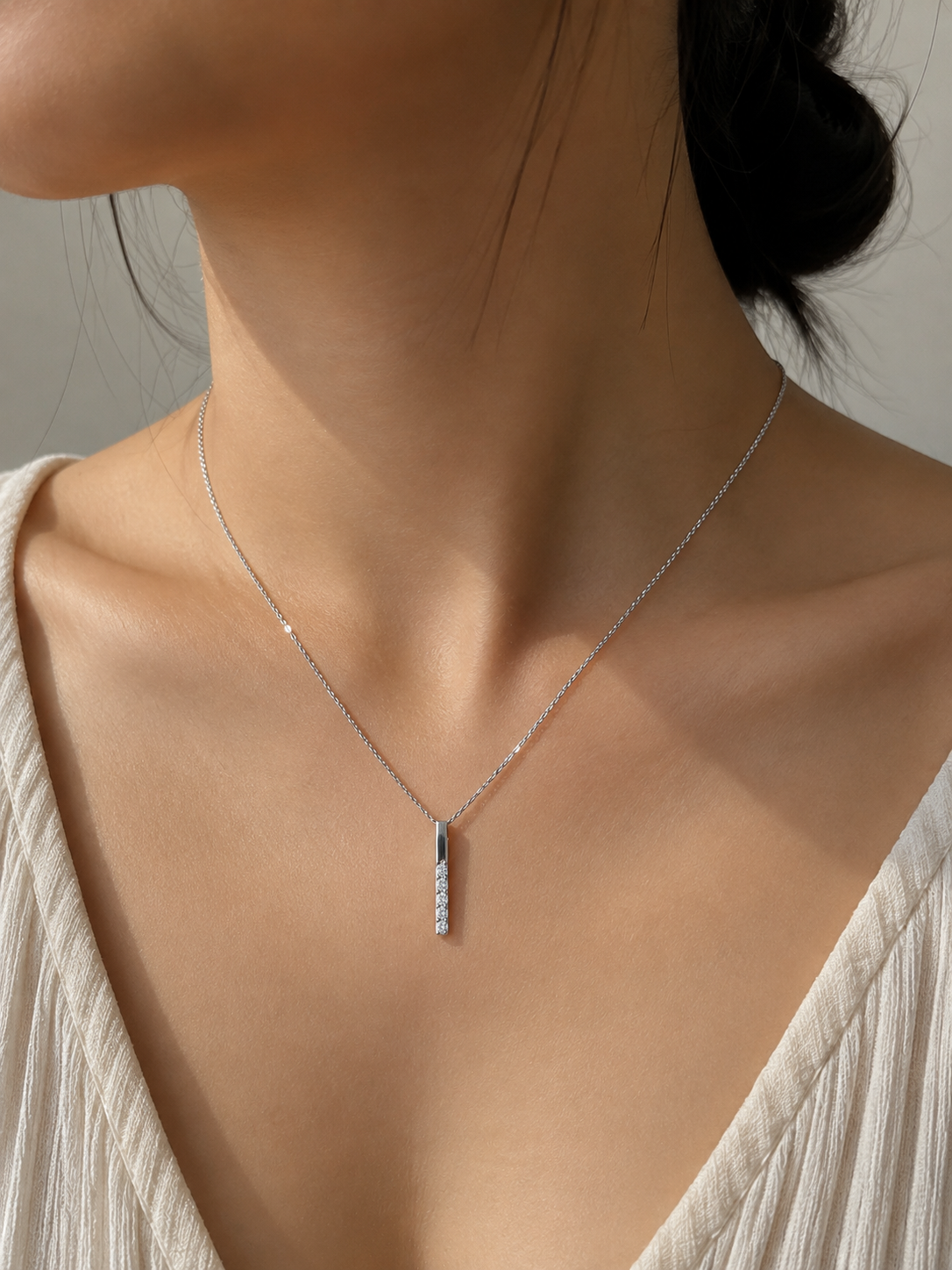Elegante Damenkette aus 925 Sterling Silber