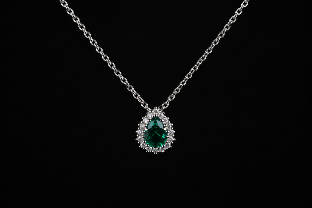 Regentropfen Kette AQUALIA