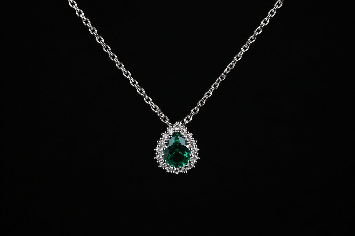 Regentropfen Kette AQUALIA