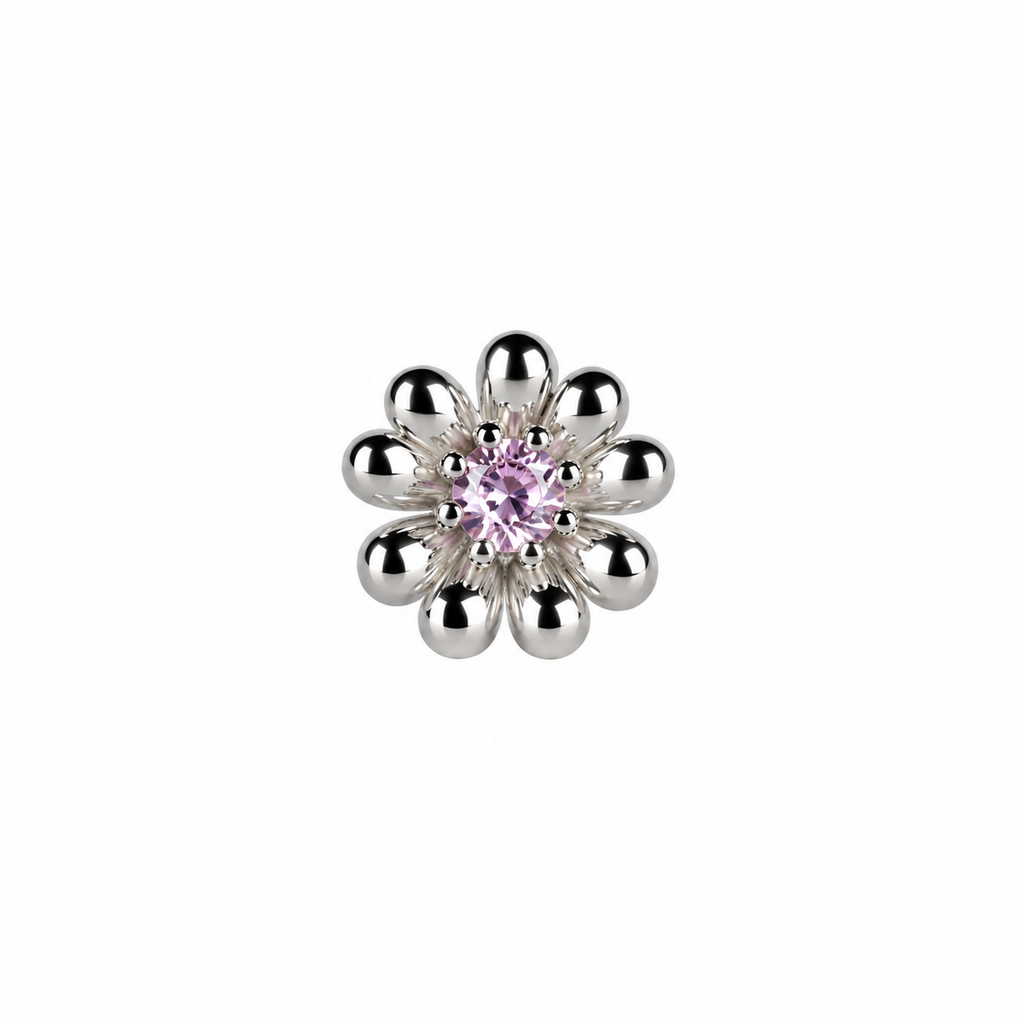 Elegante Blumen-Ohrstecker FLORÉLLE