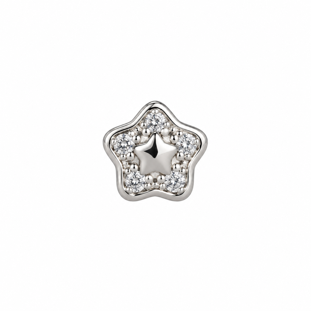 Elegante Stern-Ohrstecker STELLÉA