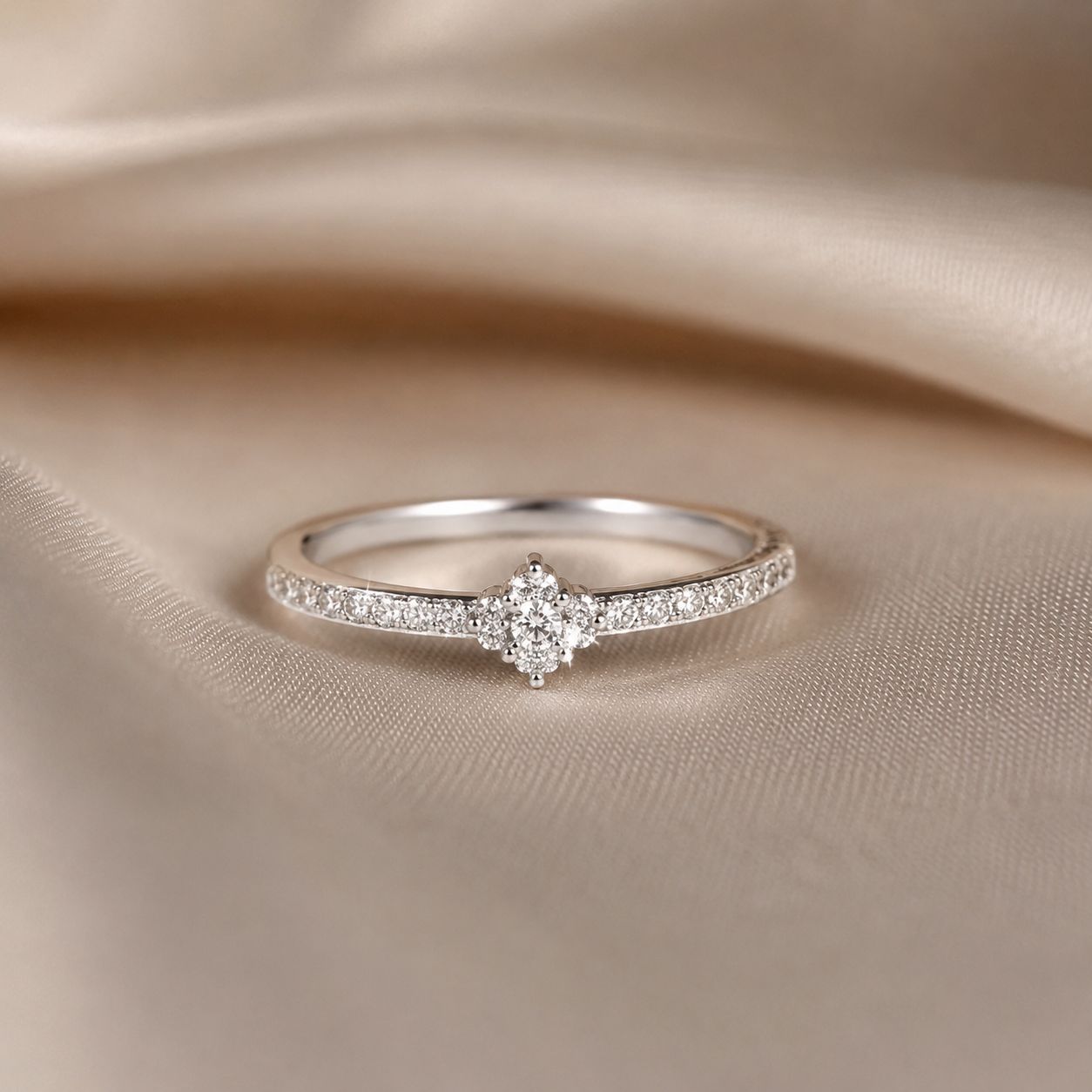 Elegante Damenringe aus 925 Sterling Silber – größenverstellbar