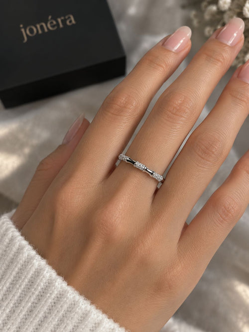 Elegante Damenringe aus 925 Sterling Silber – größenverstellbar