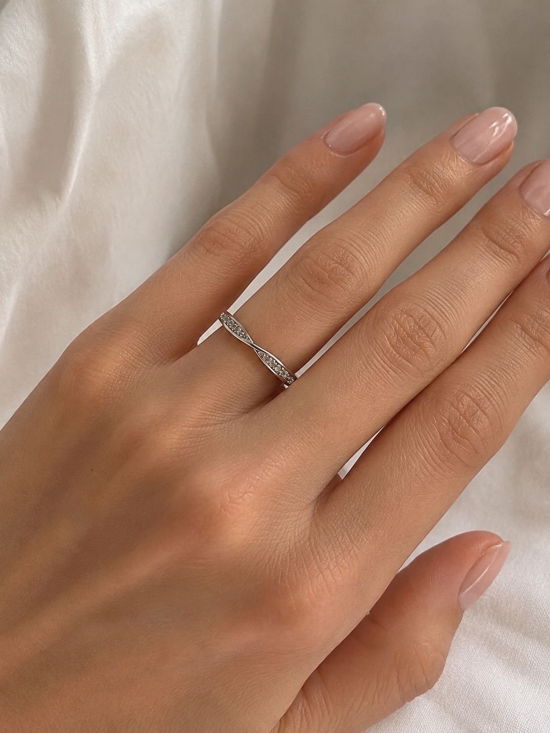 Elegante Damenringe aus 925 Sterling Silber – größenverstellbar