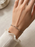 Gliederarmband aus 925 Sterling Silber