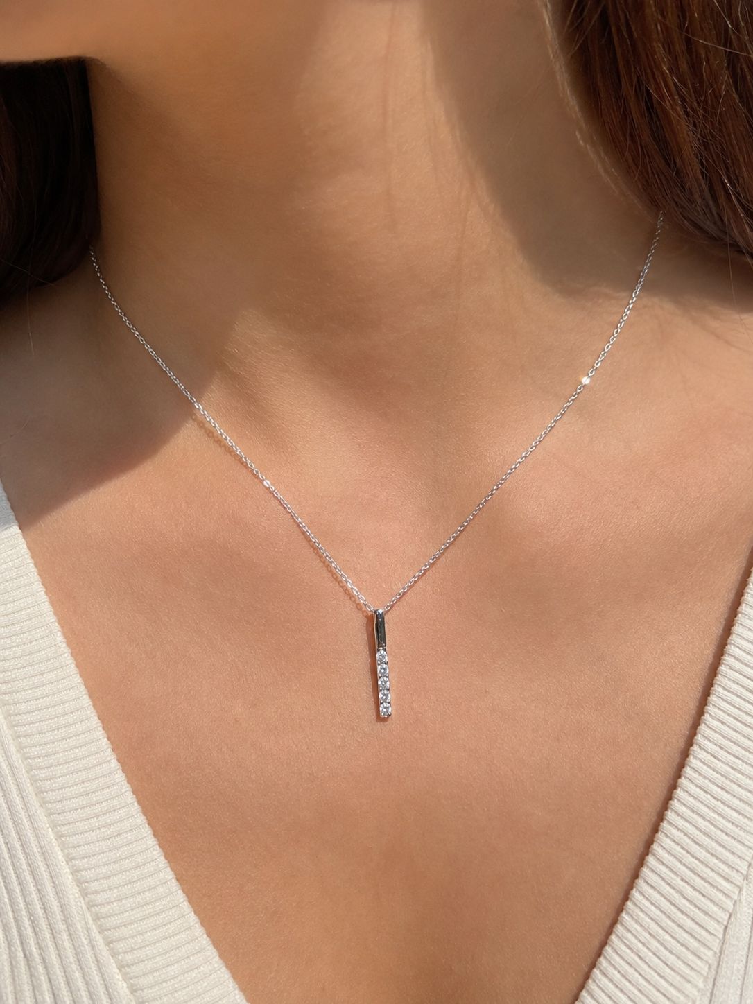 Elegante Damenkette aus 925 Sterling Silber