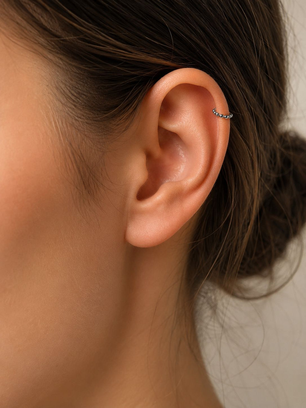 Filigrane Mini-Creolen aus 925 Sterling Silber