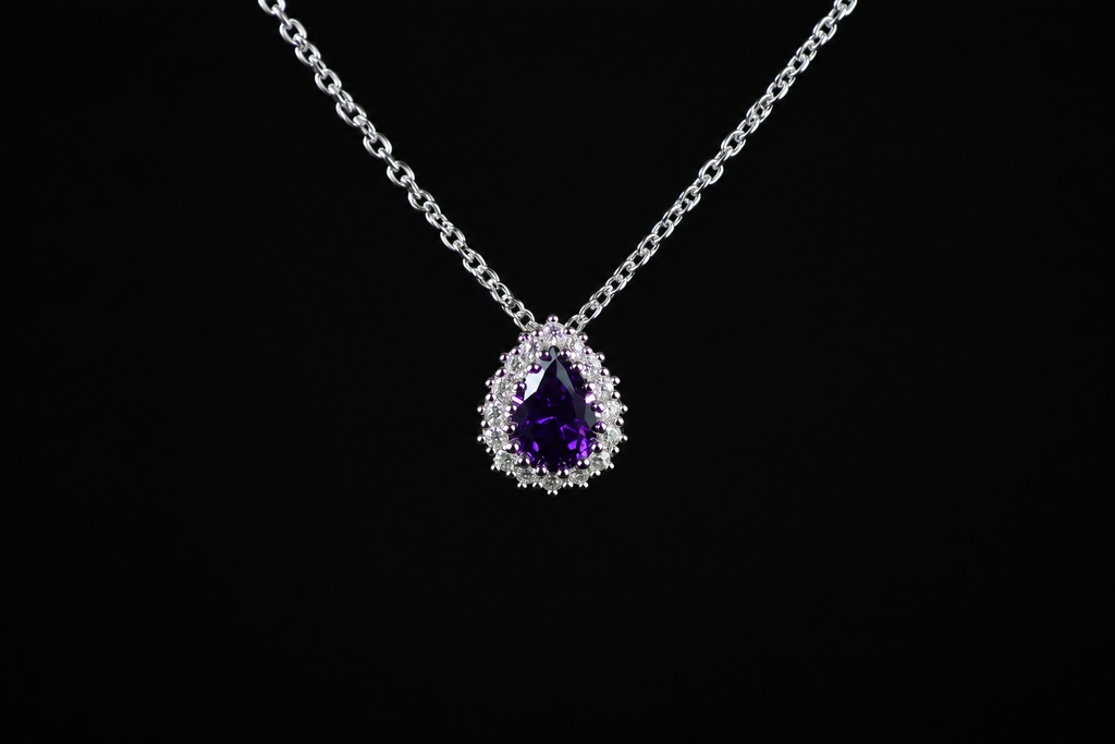 Regentropfen Kette AQUALIA