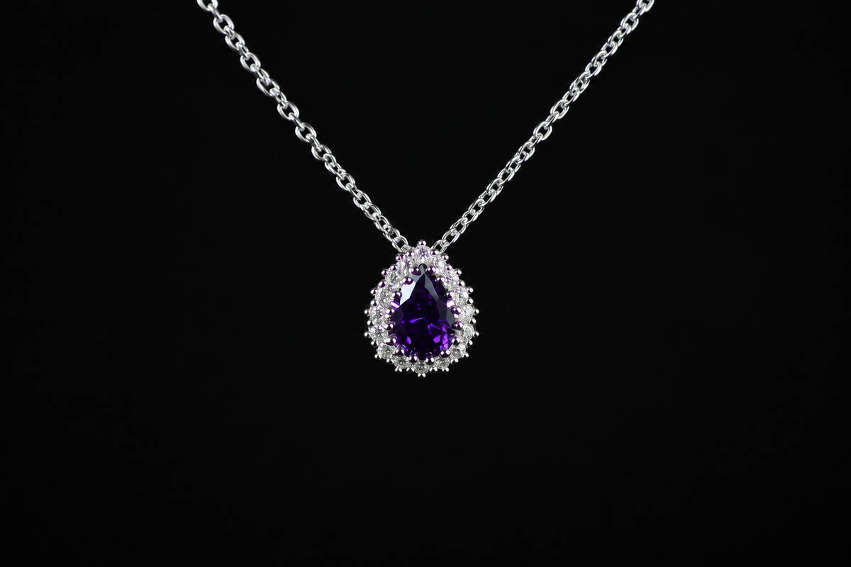 Regentropfen Kette AQUALIA