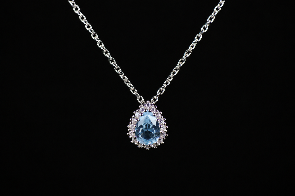Regentropfen Kette AQUALIA