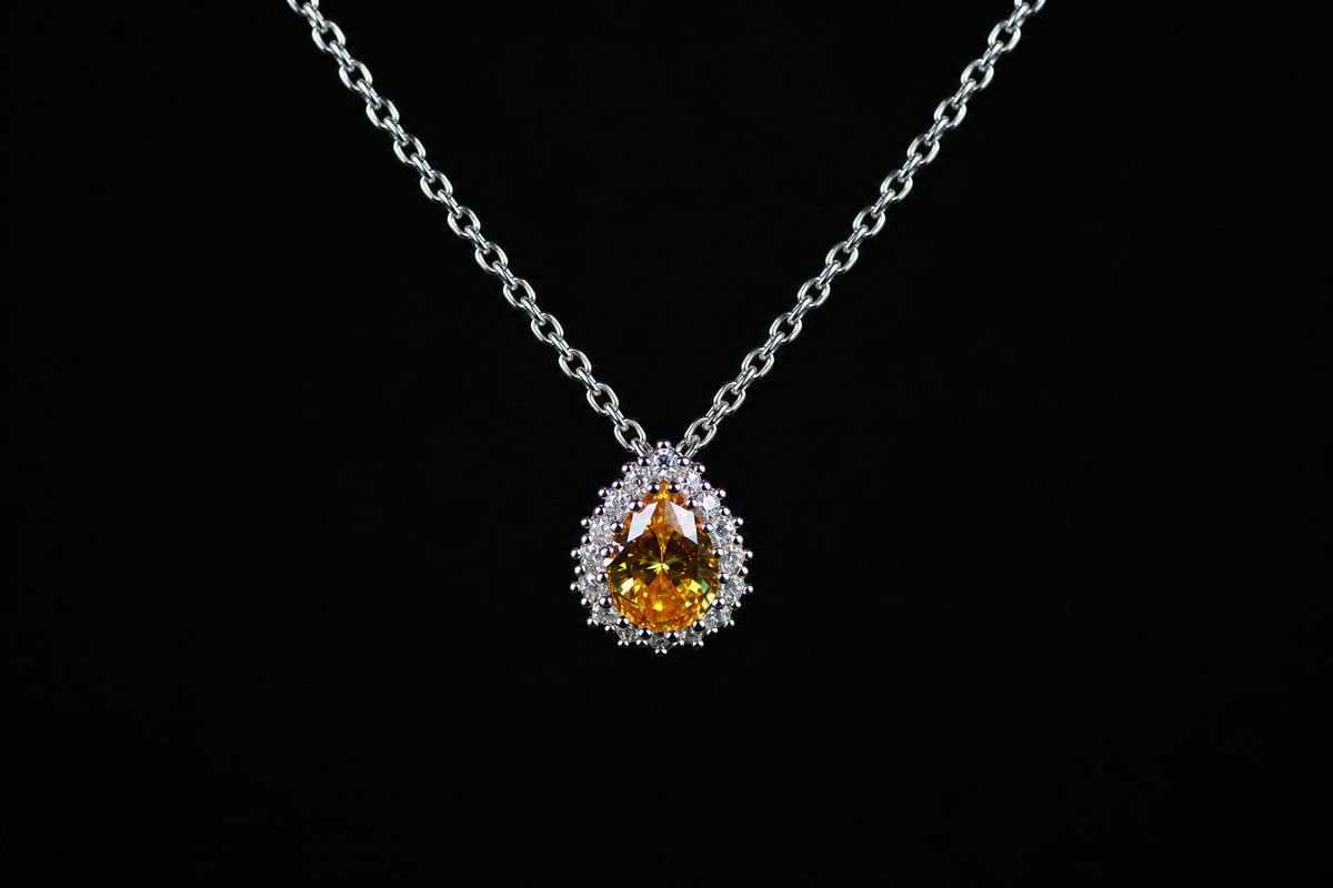 Regentropfen Kette AQUALIA