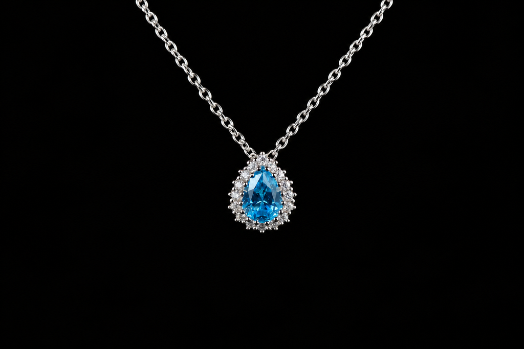 Regentropfen Kette AQUALIA