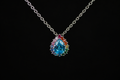 Regentropfen Kette AQUALIA