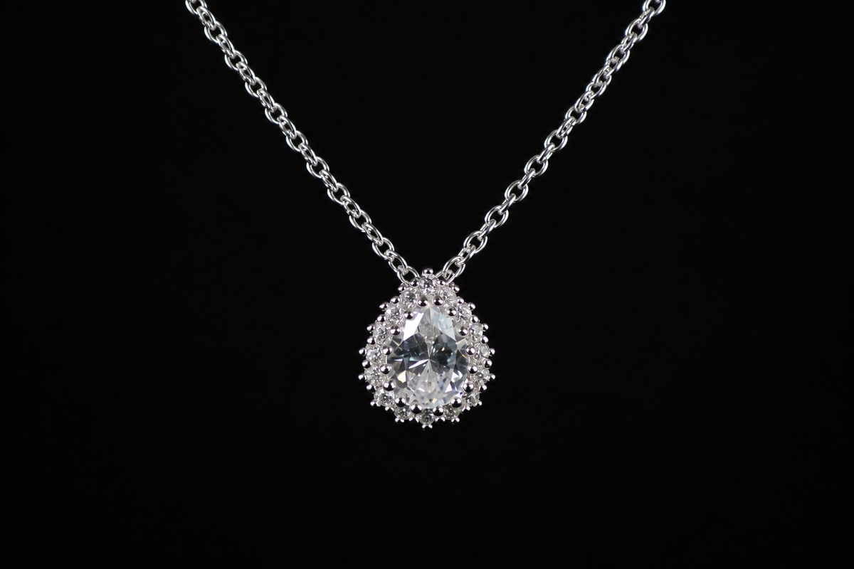 Regentropfen Kette AQUALIA